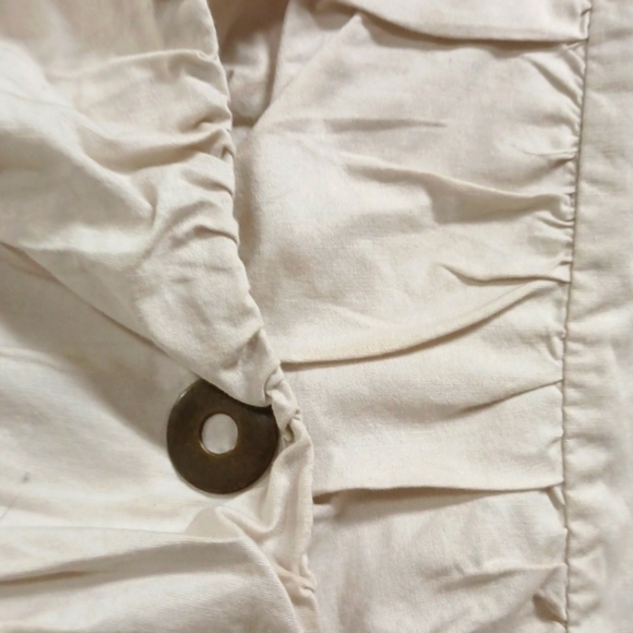 🙋Cotton jacket with beautiful collar design excellent condition - Picture 5 of 6